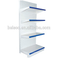 Best selling heavy duty store stainless steel shelves for sale/Standard double side back panel supermarket shelves and rack